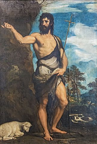 Jan Chrzciciel , obraz Tycjana 