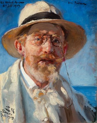 Portret wlasny P.S. Krøyer