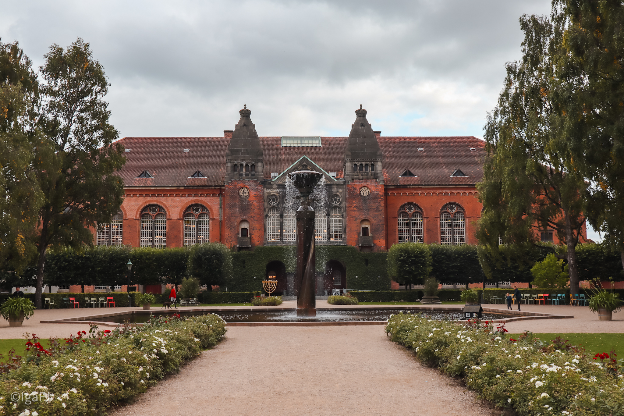 Ogrody Biblioteki Królewskiej w Kopenhadze